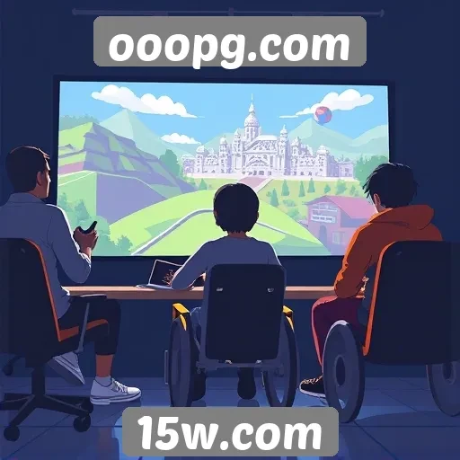 Acessibilidade em jogos no site ooopg.com
