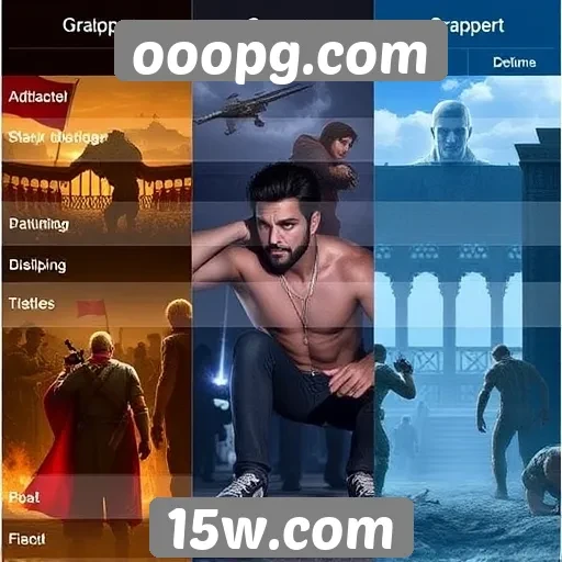 Comparativo de gráficos em jogos do ooopg.com